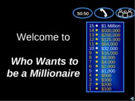 Кто хочет стать миллионером?