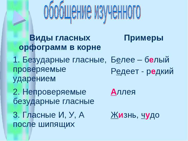 Презентация "Буквы И, У, А после шипящих" скачать