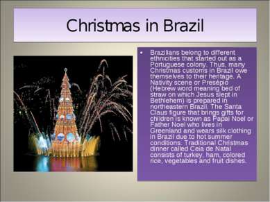 christmas in brazil brazilians belong to different ethnicities that started o - Christmas Traditions In Brazil christmas in brazil brazilians belong to different ethnicities that started o - Christmas Traditions In Brazil
