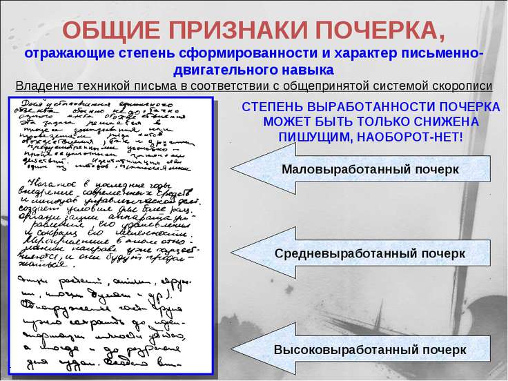 Как почерк связан с Как почерк связан с