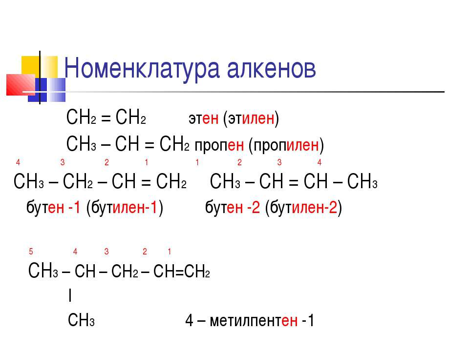 Алкены систематическая номенклатура. Номенклатура по химии 10 класс Алкены. Номенклатура алкенов примеры. Составление названий алкенов. Алкены строение изомерия и номенклатура.