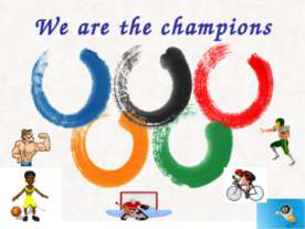 We are the champions