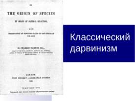 Классический дарвинизм