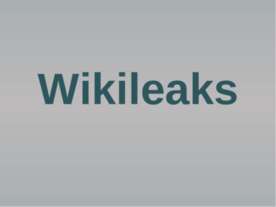 Wikileaks