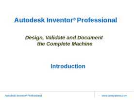 Autodesk Inventor® Professional