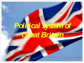 Political system of Great Britain