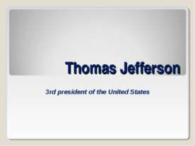 Thomas Jefferson