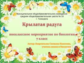 Крылатая радуга