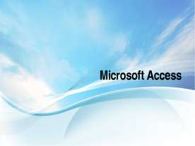 Microsoft Access
