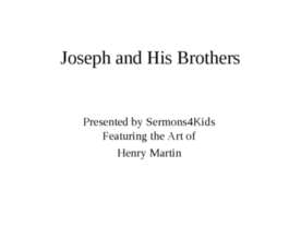 Joseph and His Brothers