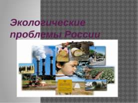 Экологические проблемы России