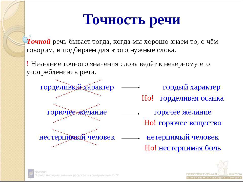 Правильность речи картинки