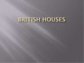 British houses