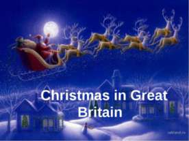 Christmas in Great Britain
