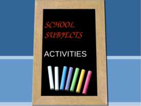 School subjects