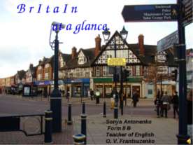 Britain at a Glance