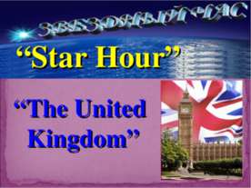 Star Hour. The United Kingdom