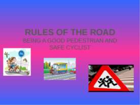 Rules of the road