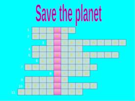 Save the planet