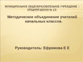 Подготовка учителя к работе по новым ФГОС. Рабочая программа учителя по предмету