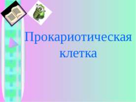 Прокариотическая клетка