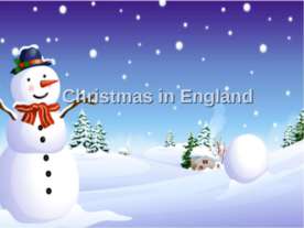 Christmas in England