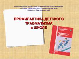 Профилактика детского травматизма в школе