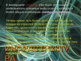Инфраструктура