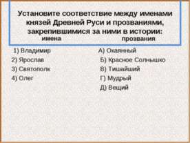 Начало раздробления Древнерусского государства