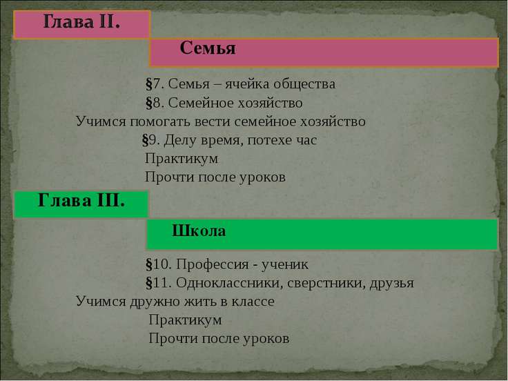 Скачать презентацию по обществознанию 6 класс по теме семейное хозяйство
