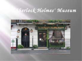 The Sherlock Holmes' Museum