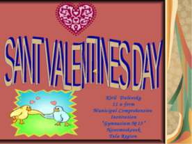 Sant Valentines day