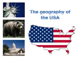 The geography of the USA