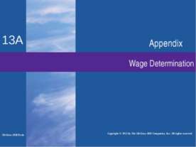 Wage Determination Appendix