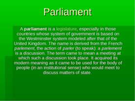 Parliament