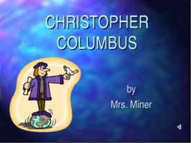 Christopher Columbus