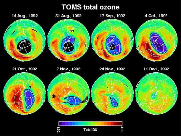 Озоновые дыры фото для презентации