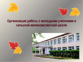 Клуб молодого учителя