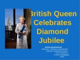British Queen Celebrates Diamond Jubilee
