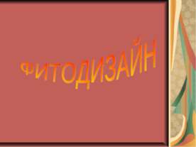 Фитодизайн