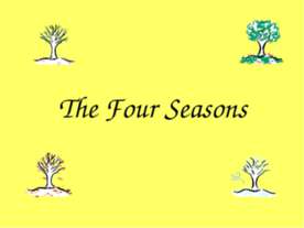 The Four Seasons