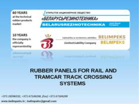Rubber panels