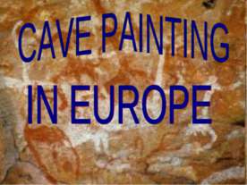 Cave painting in Europe