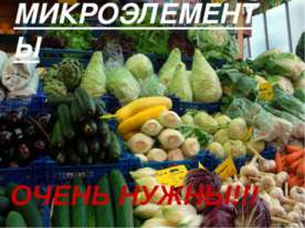 Микроэлементы