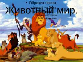 Животный мир
