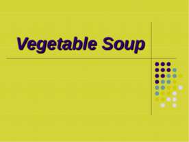 Vegetable Soup
