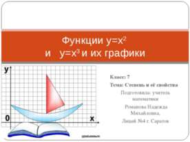 Степень и её свойства 7 класс
