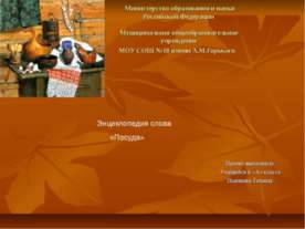 Энциклопедия слова «Посуда»