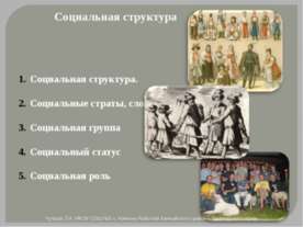 Социальная структура