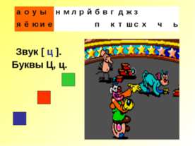 Звук [ ц ]. Буквы Ц, ц
